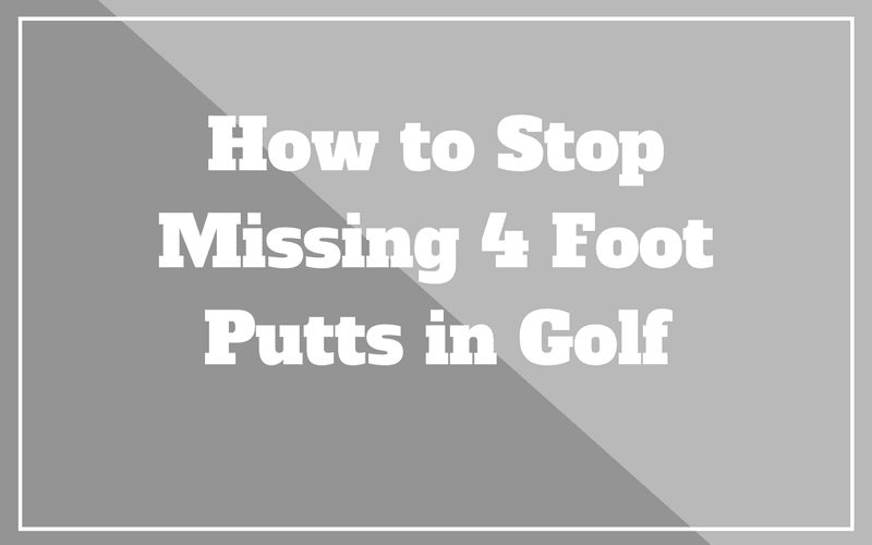 stop missing putts in golf