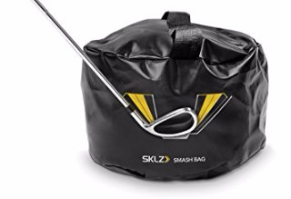 smash-bag-training-aid for golf swing path drill