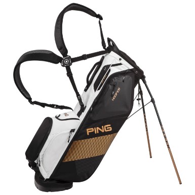 ping hoofer golf bag stand