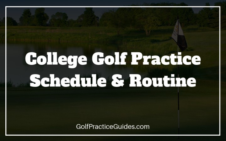 college golf practice routine
