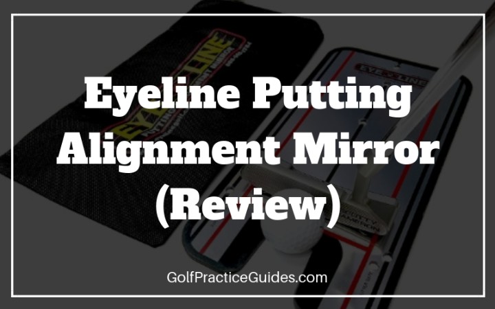 eyeline golf putting alignment mirror