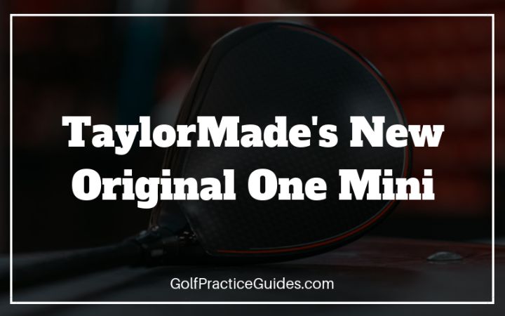 taylormade original one mini review