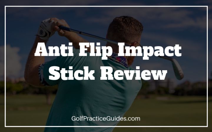 anti flip golf swing training aid