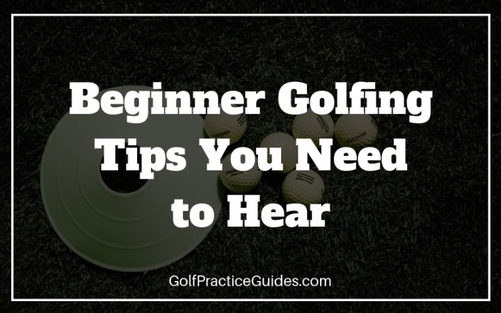 beginner golfing tips