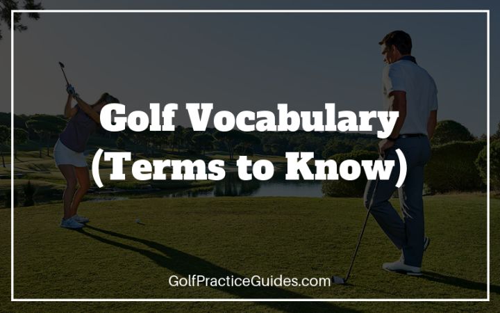 golf vocabulary terms