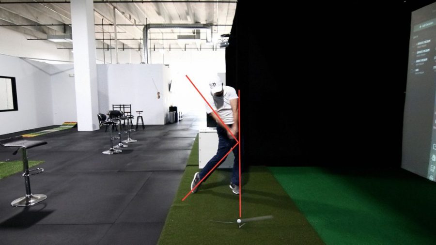 reverse-k-golf swing