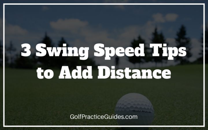 golf swing speed tips