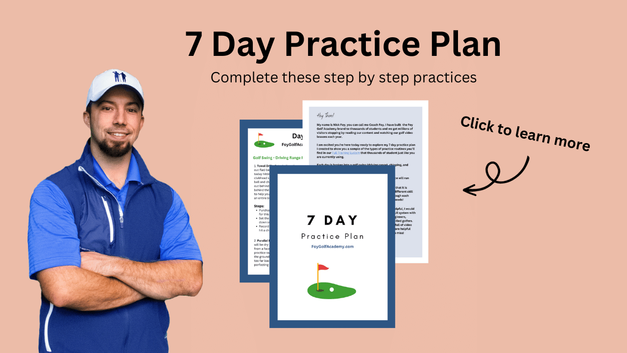 golf practice plan nick foy