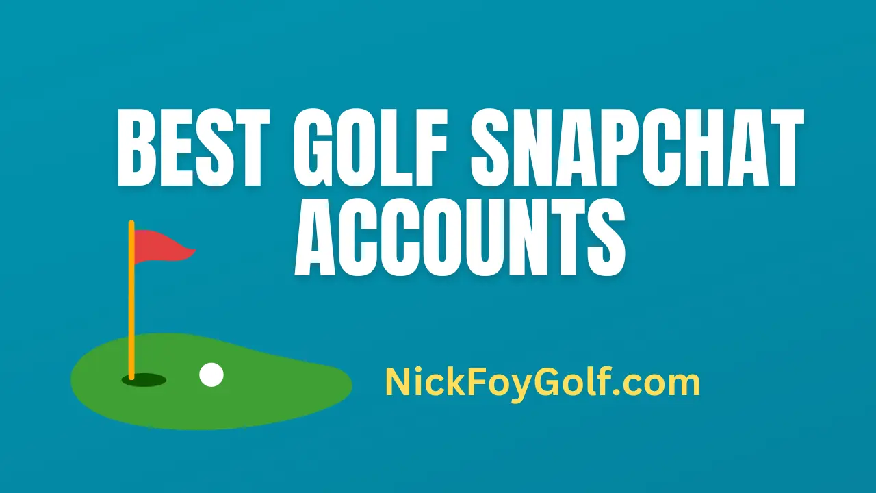 golf snapchat accounts